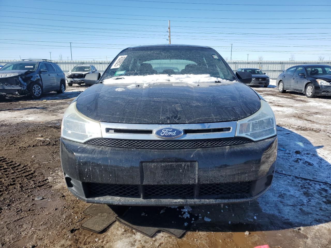 2011 Ford Focus VIN 1FAHP3FN4BW116973 Copart auction photo, side / rear end damage thumbnail 5