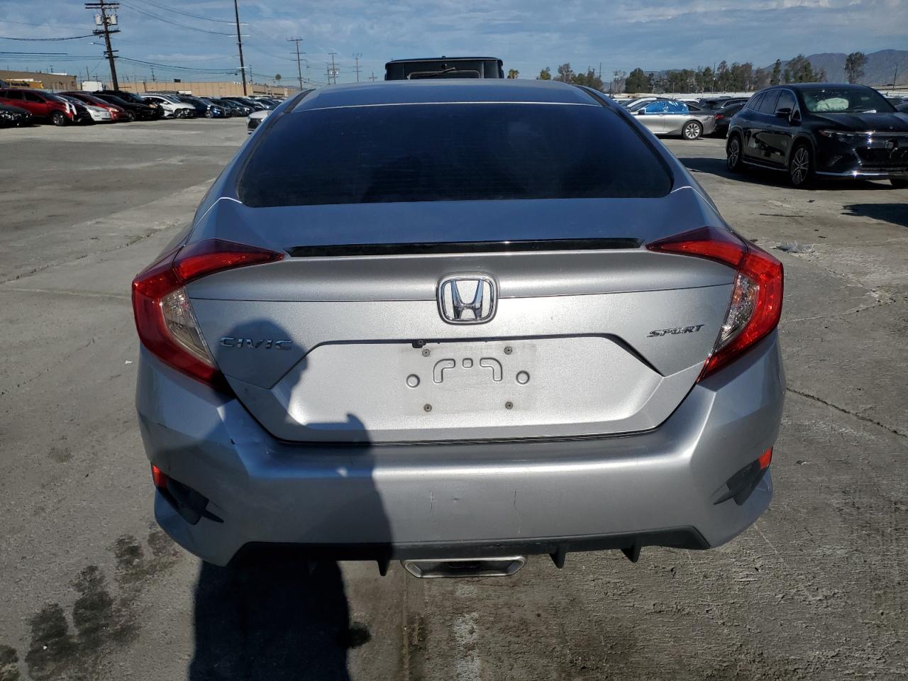 2019 Honda Civic VIN 2HGFC2F84KH593050 Copart auction photo, front end damage thumbnail 6
