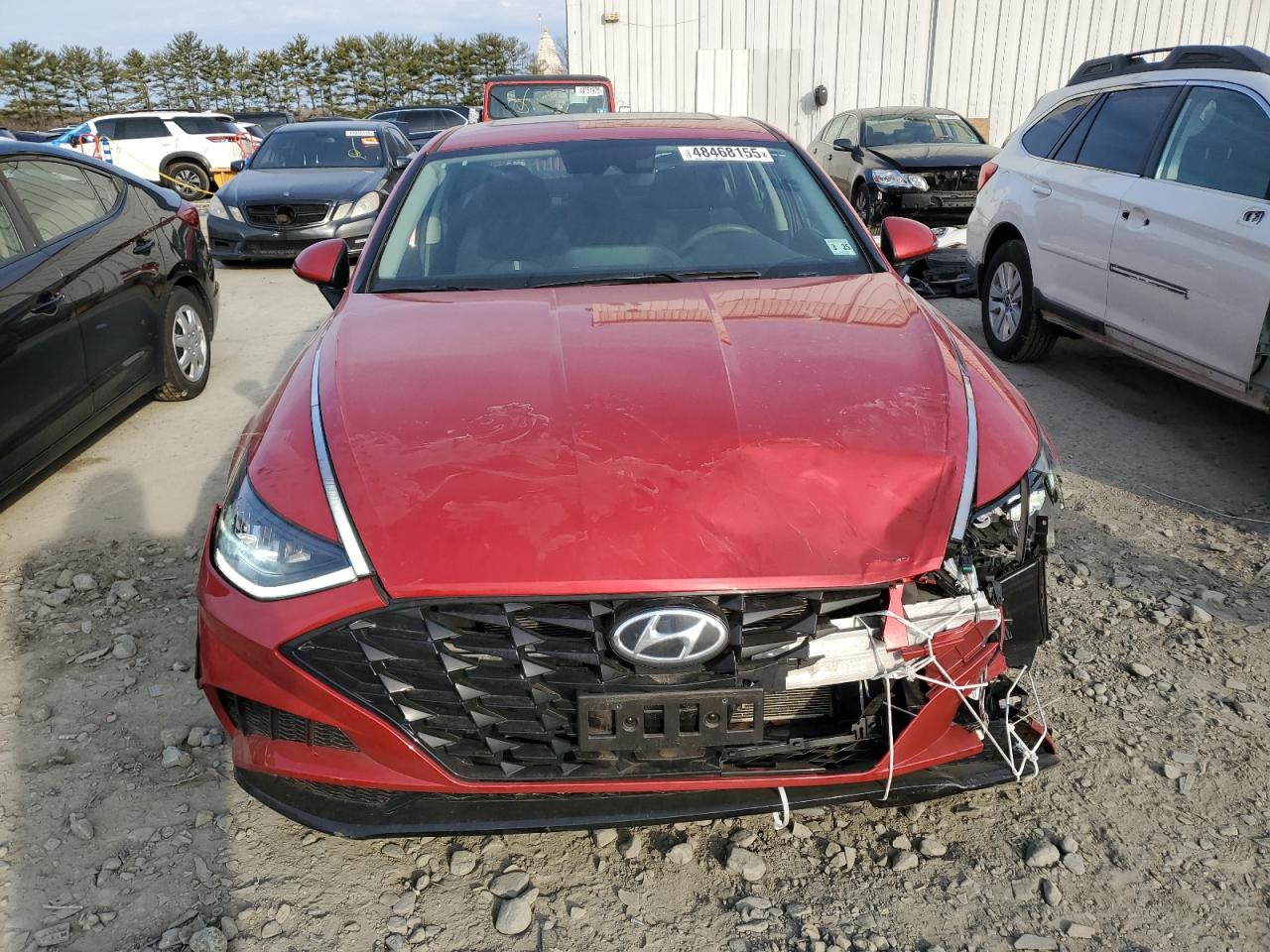 2021 Hyundai Sonata VIN 5NPEL4JA1MH079358 Copart auction photo, front end damage thumbnail 5