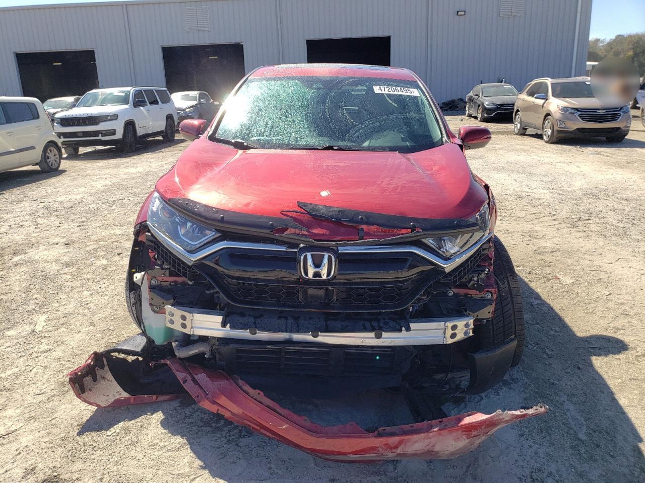 2022 Honda CR-V VIN 5J6RW1H8XNA022928 Copart auction photo, front end damage thumbnail 5