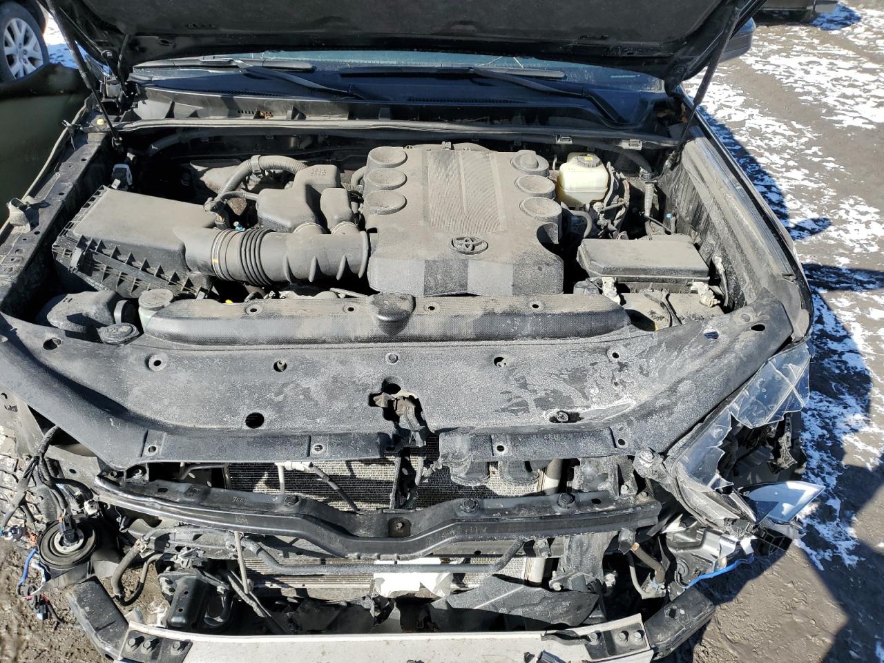 2019 Toyota 4Runner VIN JTEBU5JR4K5615515 Copart auction photo, front end / side damage thumbnail 12