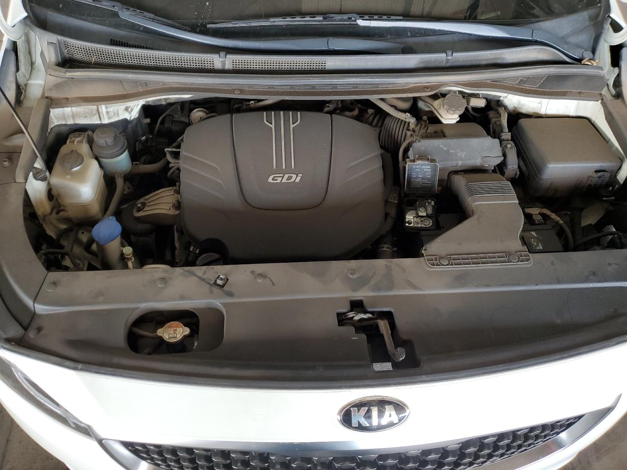2016 KIA Sedona VIN KNDMB5C18G6209457 Copart auction photo, side / front end damage thumbnail 12