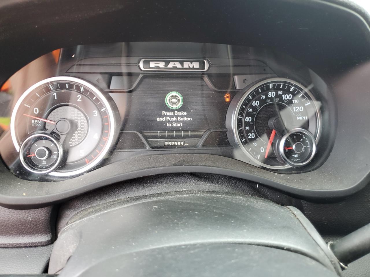 2022 RAM 2500 VIN 3C6UR5NL2NG253189 Copart auction photo, water/flood damage thumbnail 9