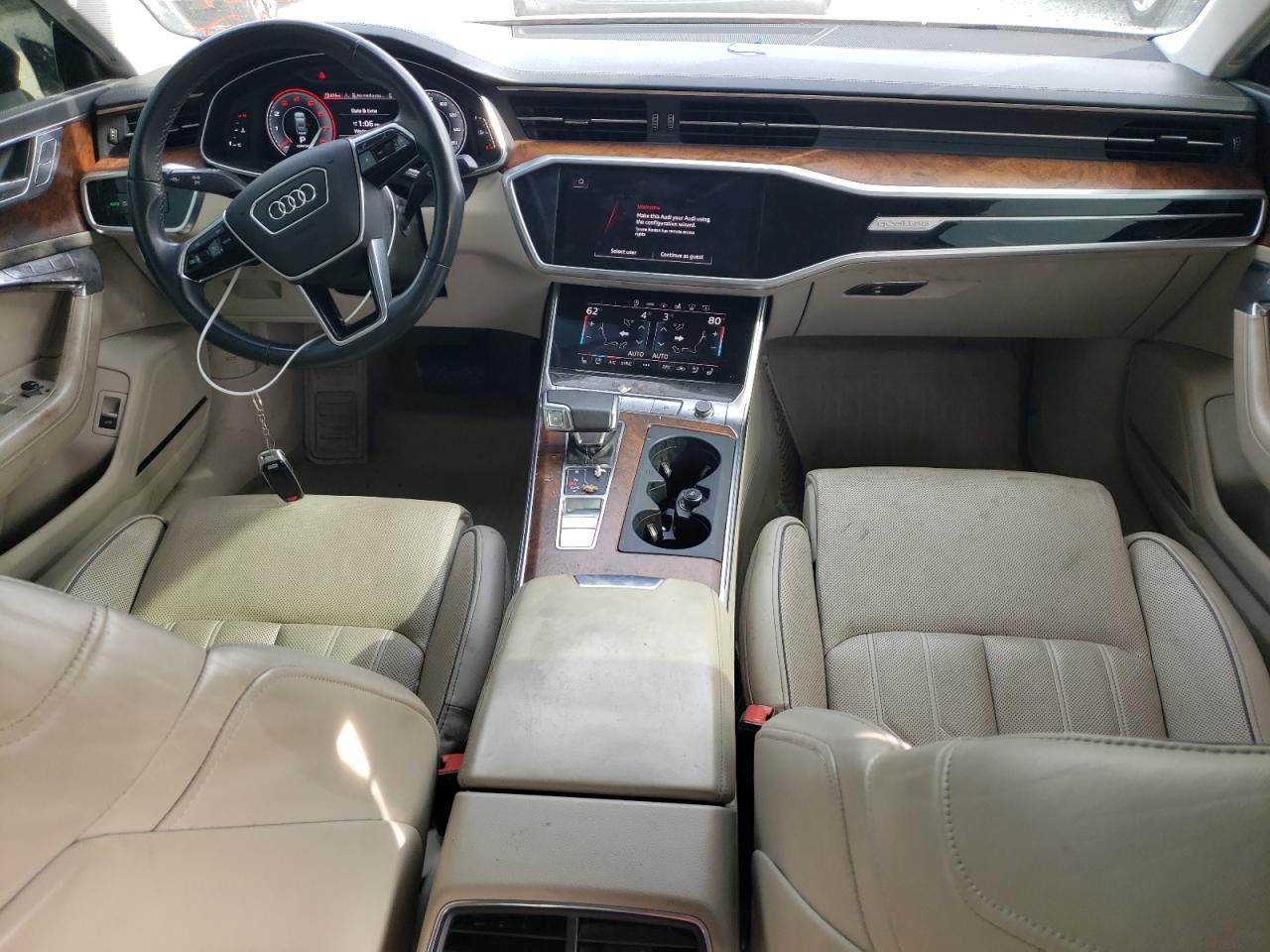 2022 Audi A7 VIN WAUV2BF26NN037484 Copart auction photo, front end / minor dent/scratches damage thumbnail 8