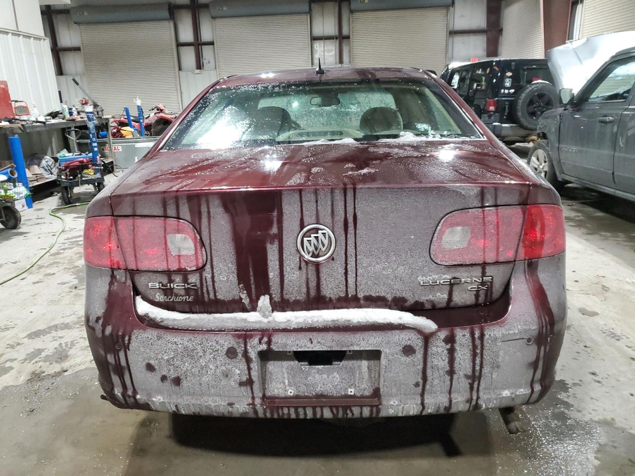 2006 Buick Lucerne VIN 1G4HP57296U174889 Copart auction photo, front end / rear end damage thumbnail 6