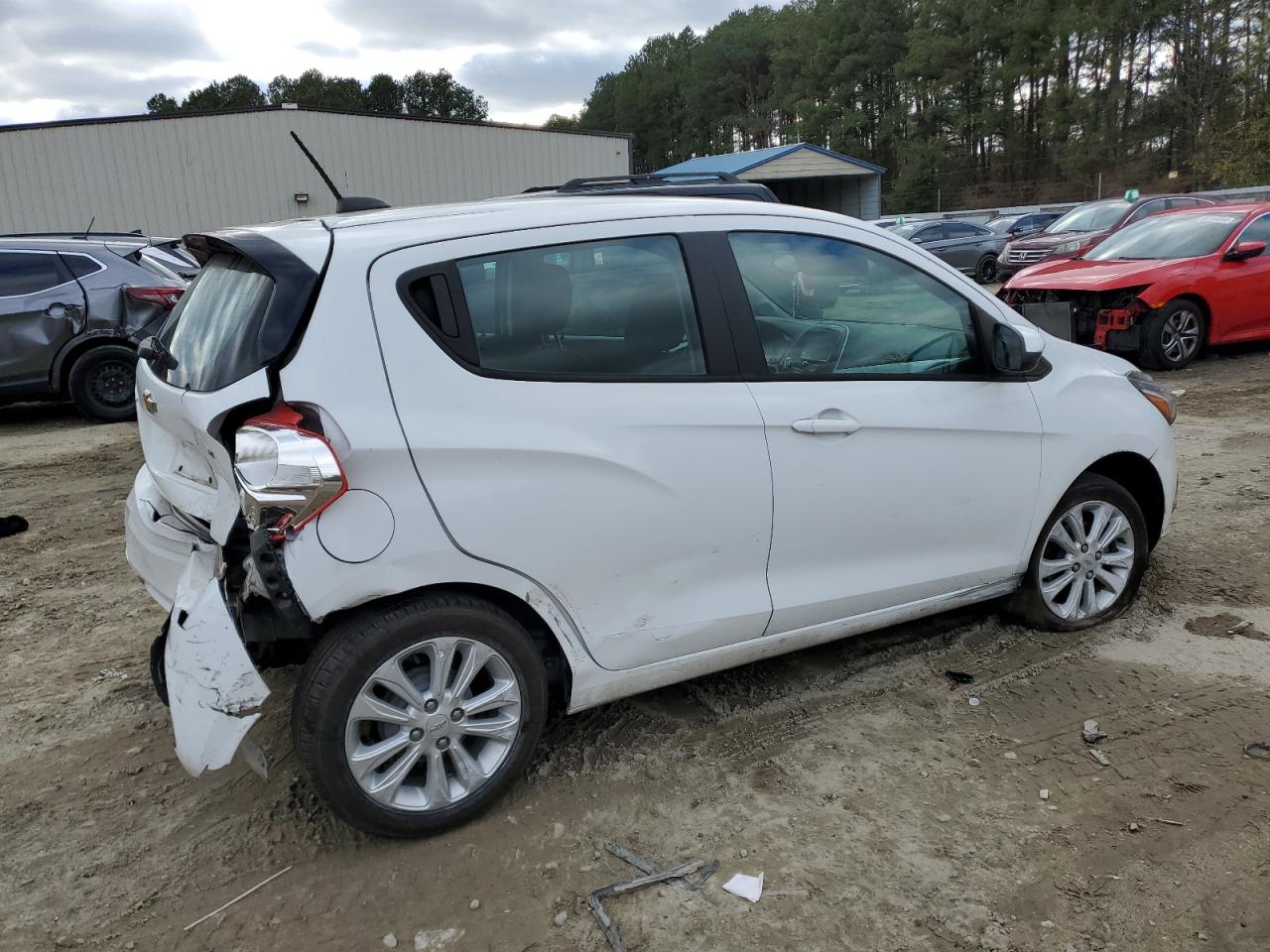 2017 Chevrolet Spark VIN KL8CD6SA6HC831807 Copart auction photo, rear end / front end damage thumbnail 3
