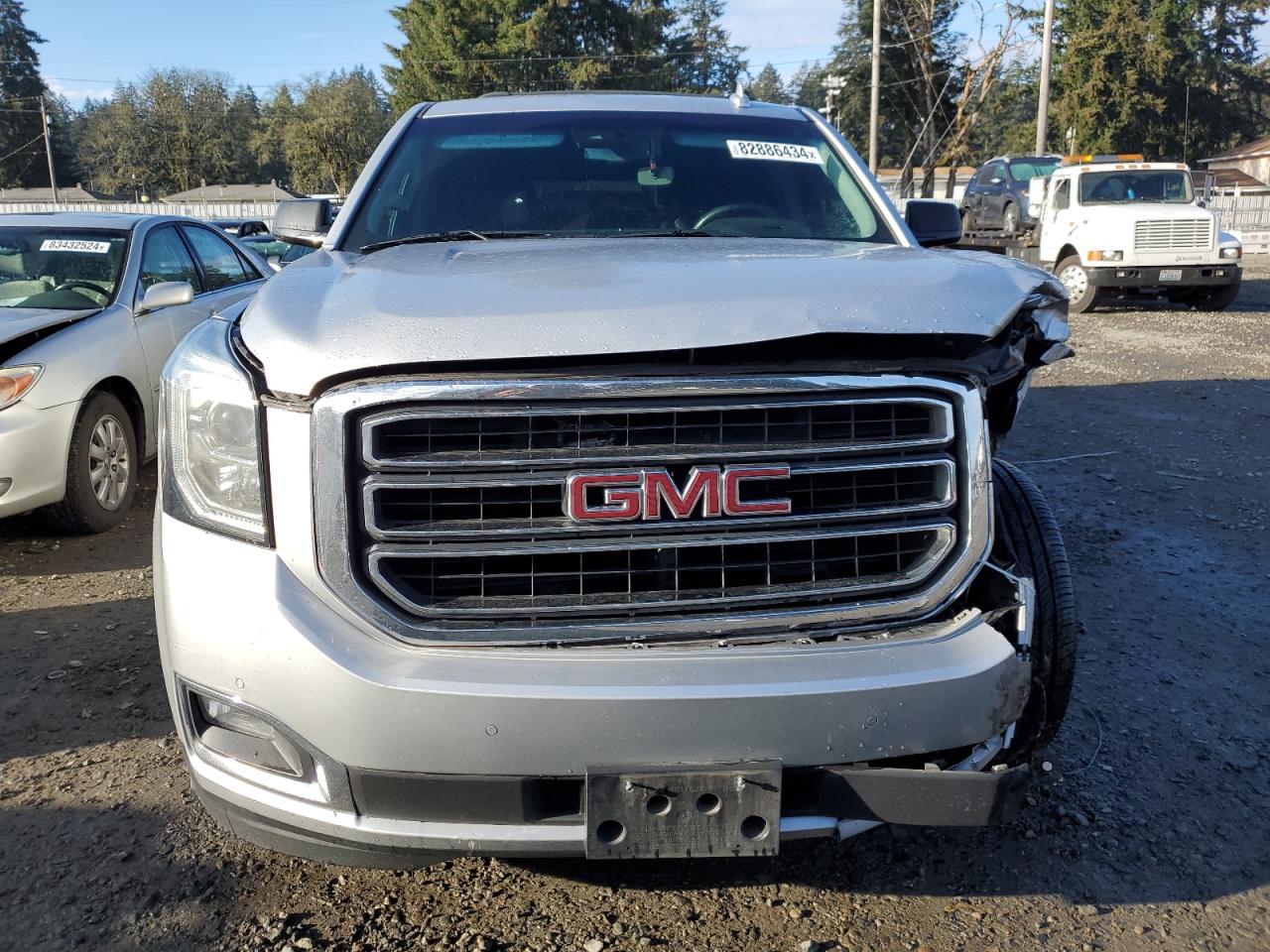 2017 GMC Yukon VIN 1GKS2GKCXHR179453 Copart auction photo, front end damage thumbnail 5