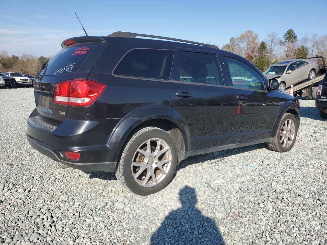 2012 Dodge Journey VIN 3C4PDCBG3CT144471 Copart auction photo, all over damage thumbnail 3