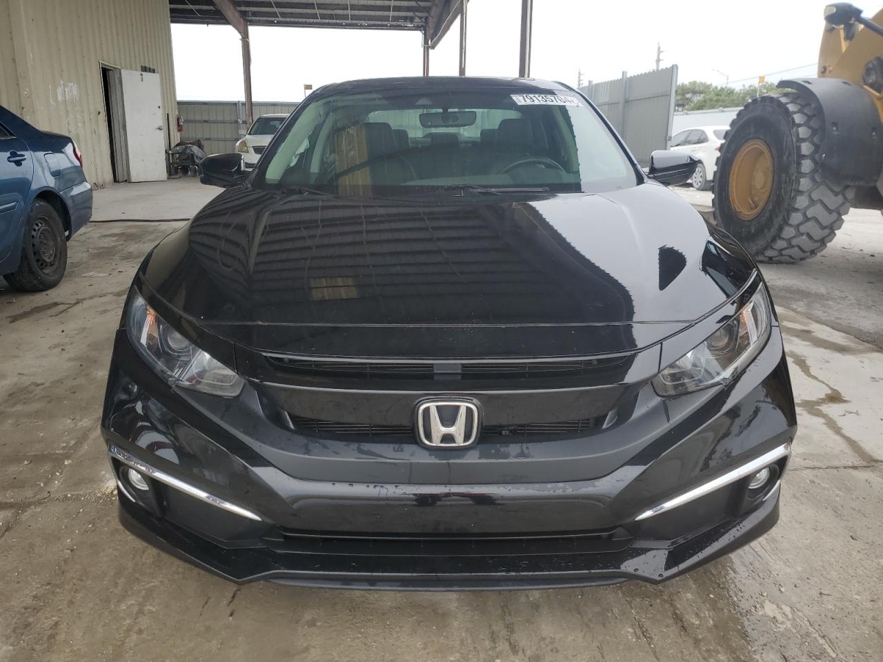 2020 Honda Civic VIN 19XFC1F77LE015750 Copart auction photo, side damage thumbnail 5
