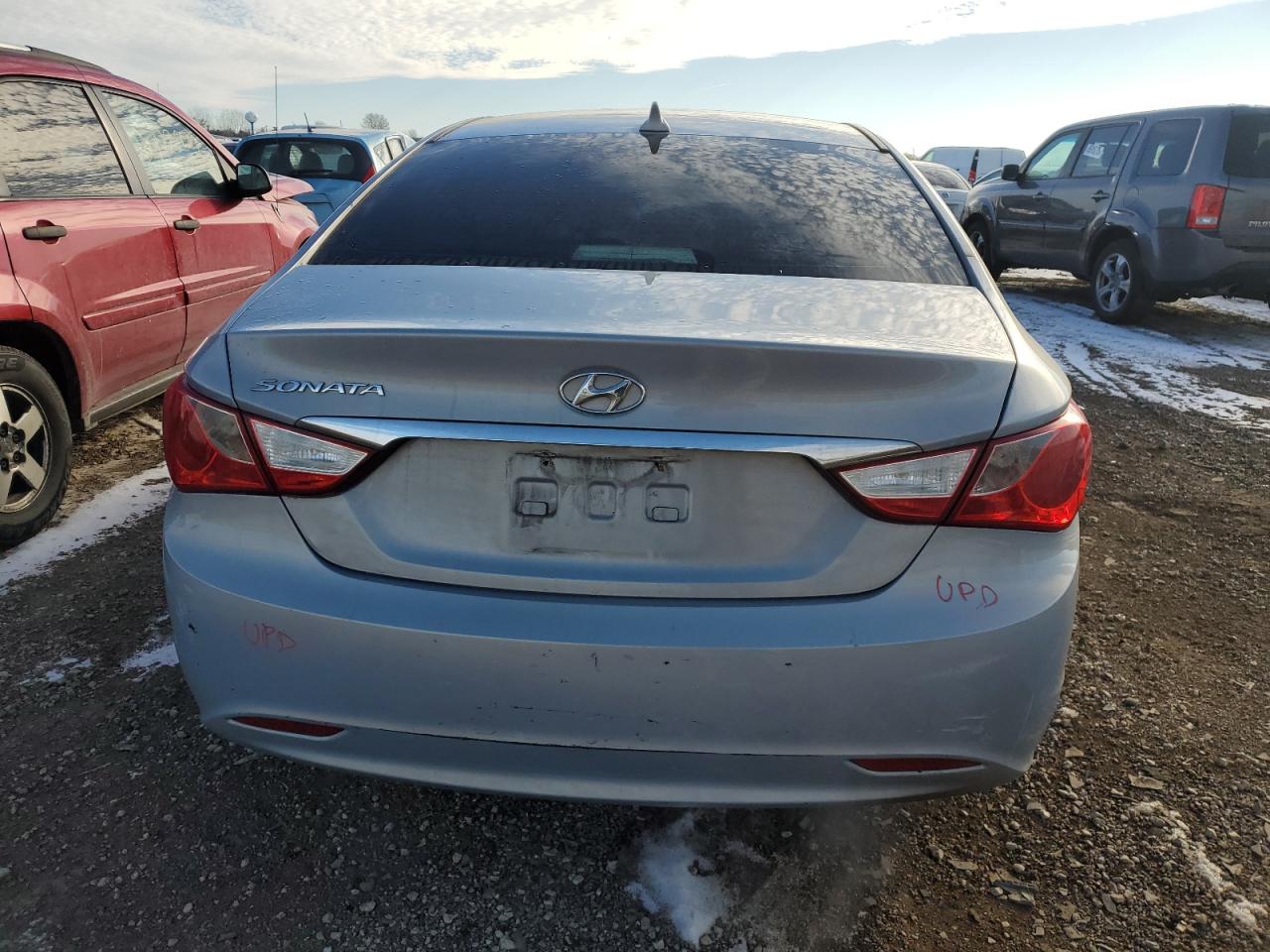 2011 Hyundai Sonata VIN 5NPEC4AC0BH020316 Copart auction photo, front end / side damage thumbnail 6