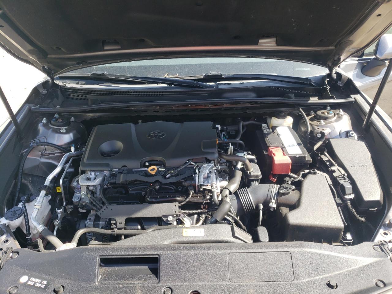 2020 Toyota Camry VIN 4T1K61AK8LU986433 Copart auction photo, top/roof damage thumbnail 11