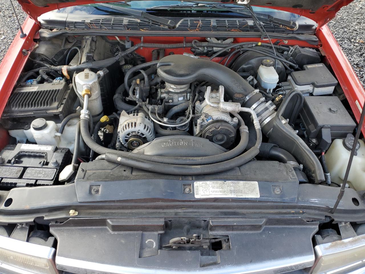 1999 Chevrolet Blazer VIN 1GNDT13WXXK201988 Copart auction photo, side damage thumbnail 11