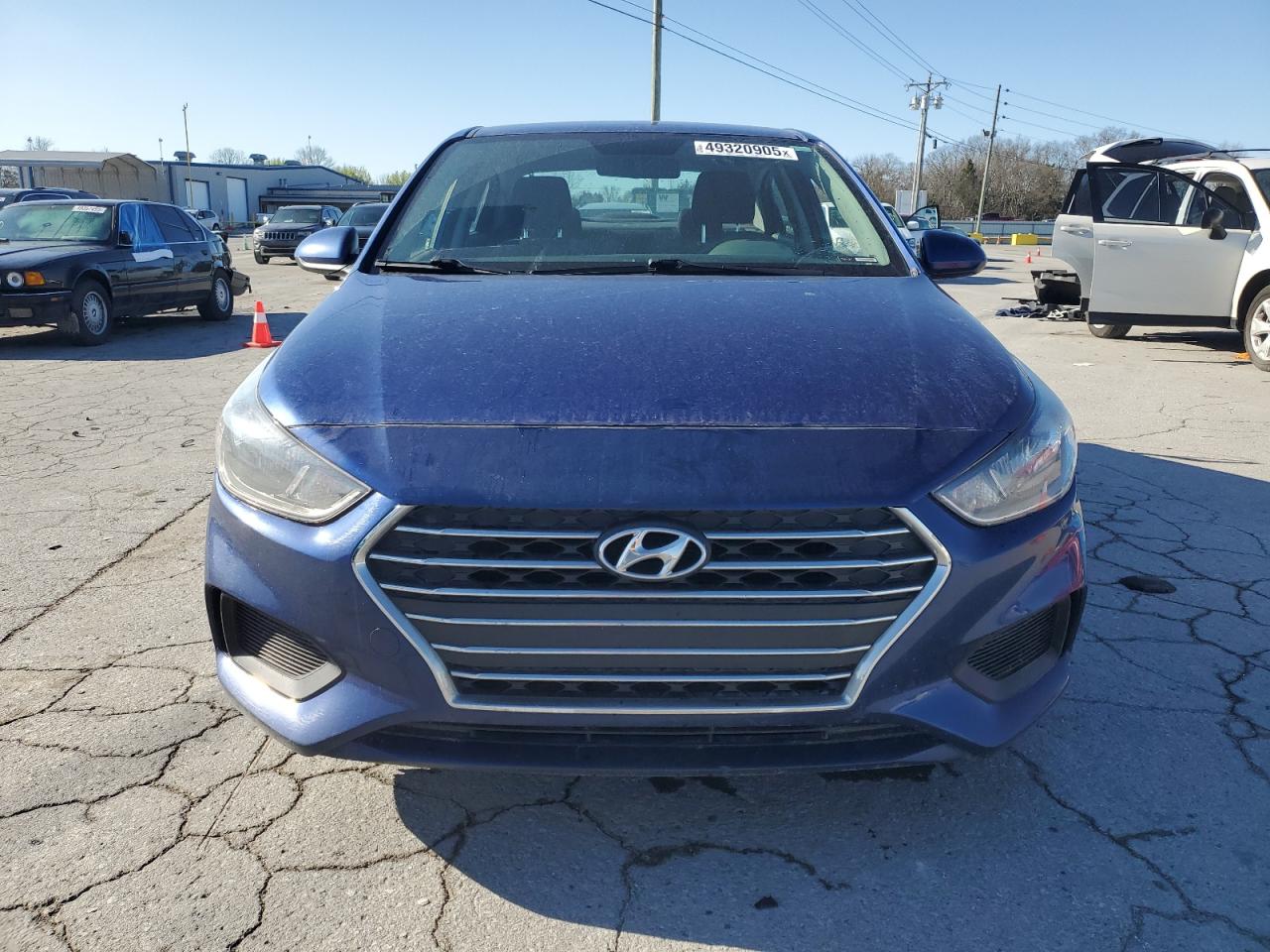 2020 Hyundai Accent VIN 3KPC24A64LE126424 Copart auction photo, rear end damage thumbnail 5