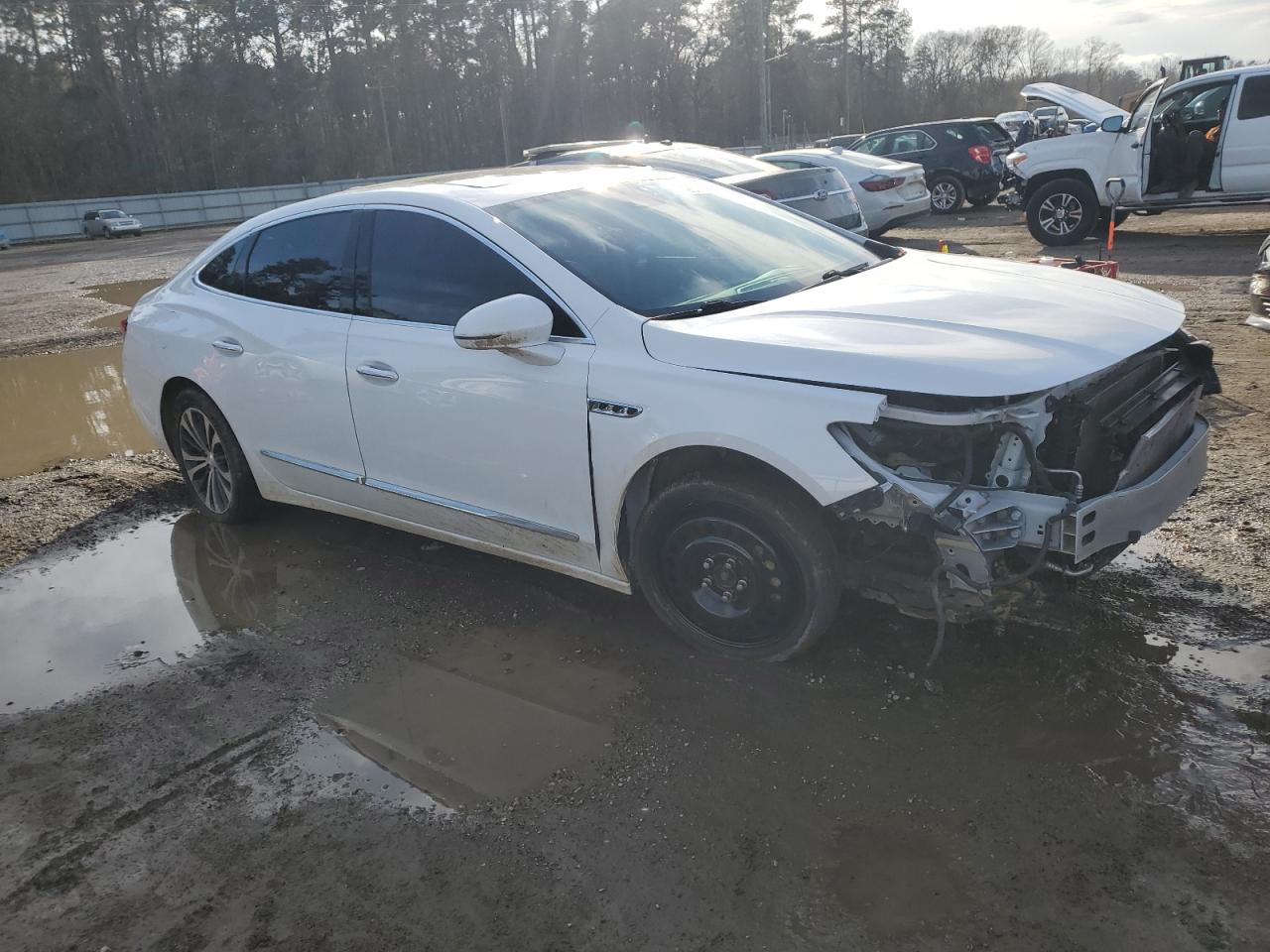 2017 Buick LaCrosse VIN 1G4ZR5SSXHU182444 Copart auction photo, front end / undercarriage damage thumbnail 4