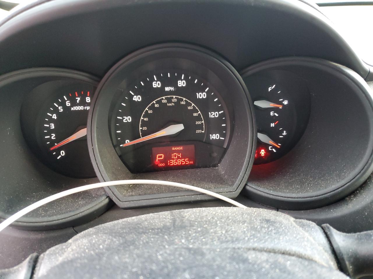 2015 KIA Rio VIN KNADM4A39F6483643 Copart auction photo, rear end damage thumbnail 9