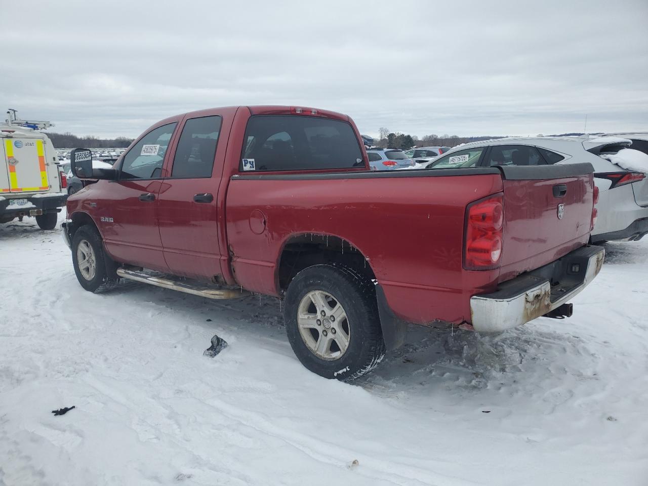 2008 Dodge RAM VIN 1D7HU18288J229086 Copart auction photo, front end damage thumbnail 2