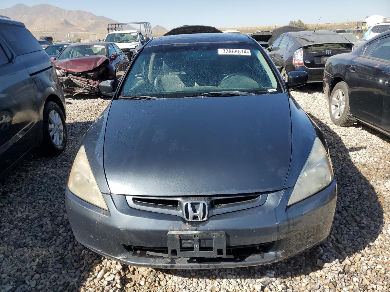 2004 Honda cb VIN JHMCM56894C013568 Copart auction photo, side damage thumbnail 5