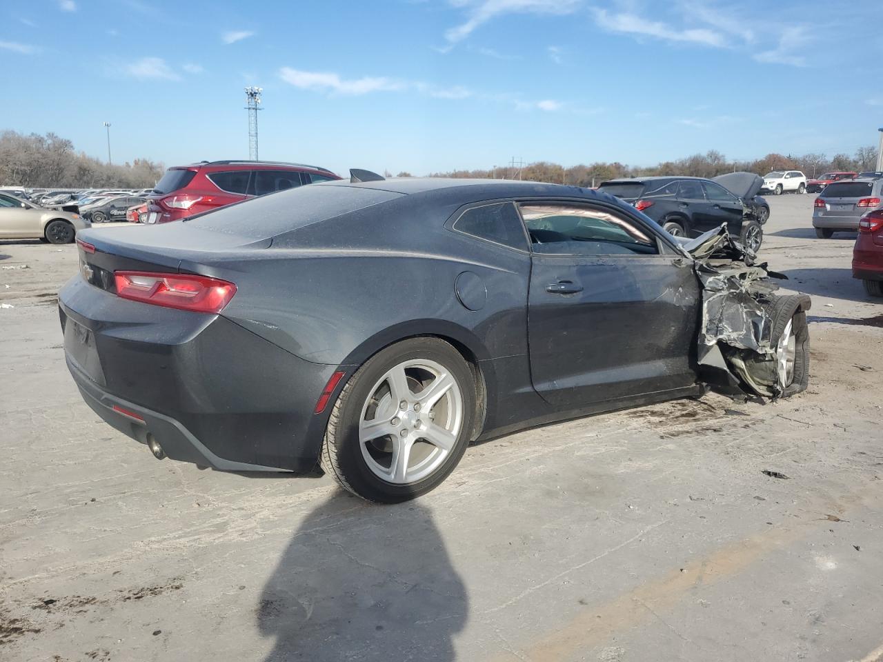 2018 Chevrolet Camaro VIN 1G1FB1RS0J0139036 Copart auction photo, front end damage thumbnail 3