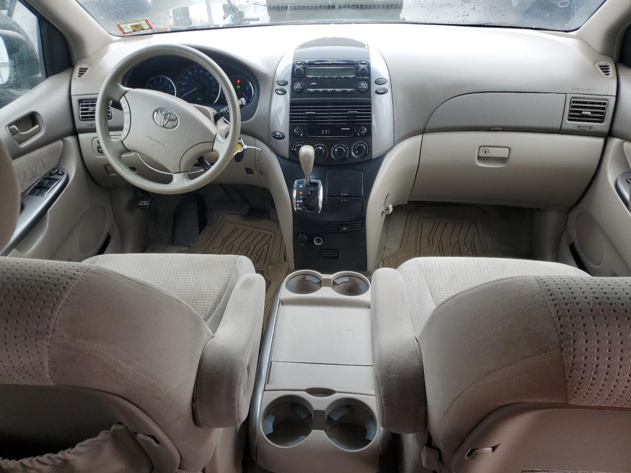 2008 Toyota Sienna VIN 5TDZK23C88S108457 Copart auction photo, front end damage thumbnail 8