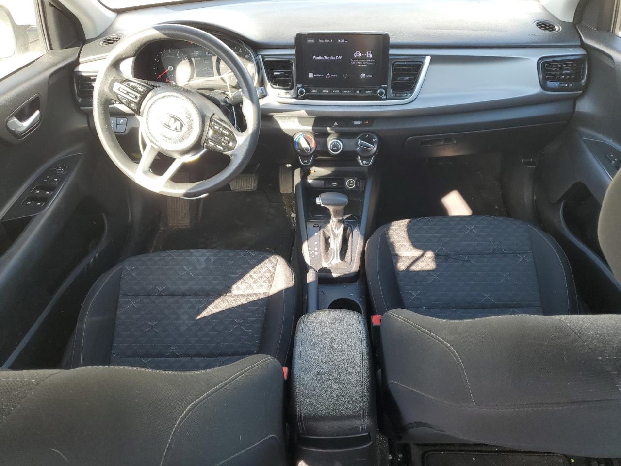 2021 KIA Rio VIN 3KPA24AD0ME377903 Copart auction photo, water/flood / front end damage thumbnail 8