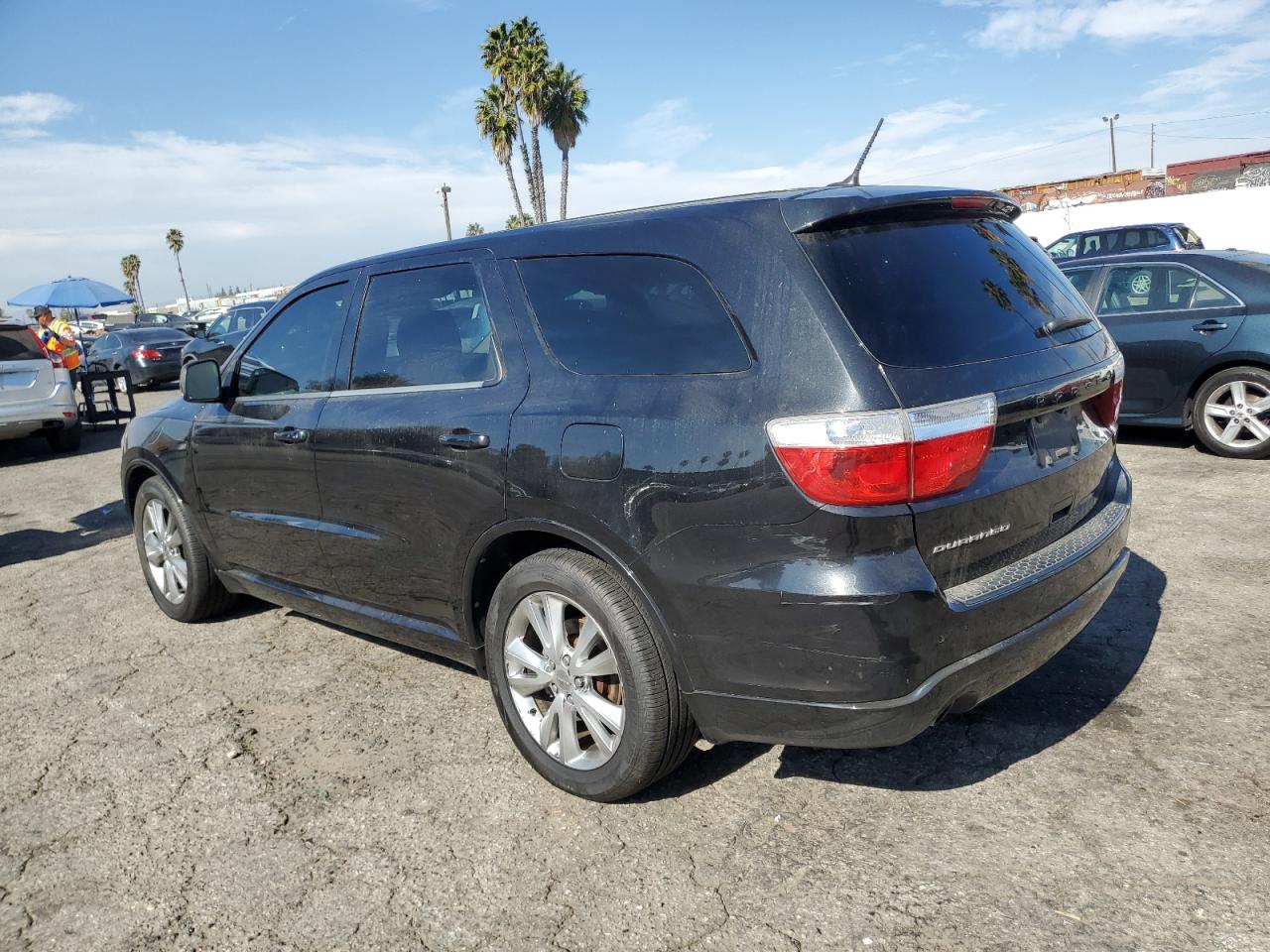 2012 Dodge Durango VIN 1C4SDHCT4CC362045 Copart auction photo, side / minor dent/scratches damage thumbnail 2