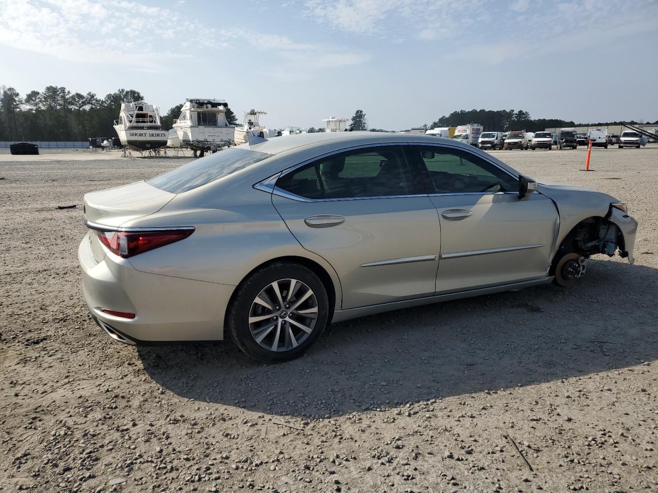 2019 Lexus ES VIN 58ABZ1B17KU035242 Copart auction photo, front end damage thumbnail 3