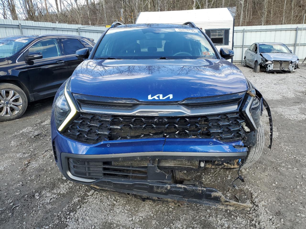 2023 KIA Sportage VIN 5XYK7CAF7PG055476 Copart auction photo, front end damage thumbnail 5
