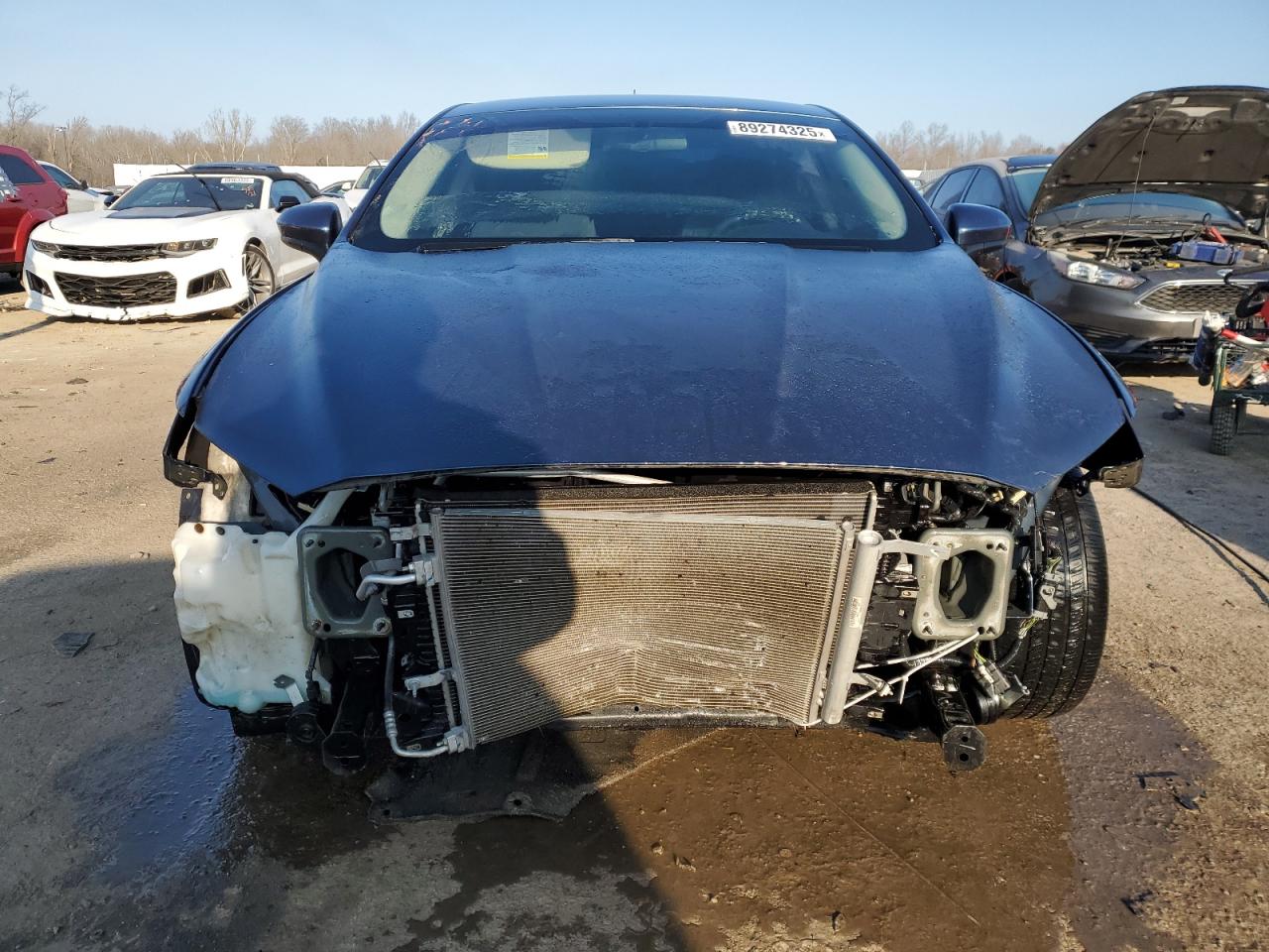 2018 Ford Fusion VIN 3FA6P0H7XJR133699 Copart auction photo, front end damage thumbnail 5
