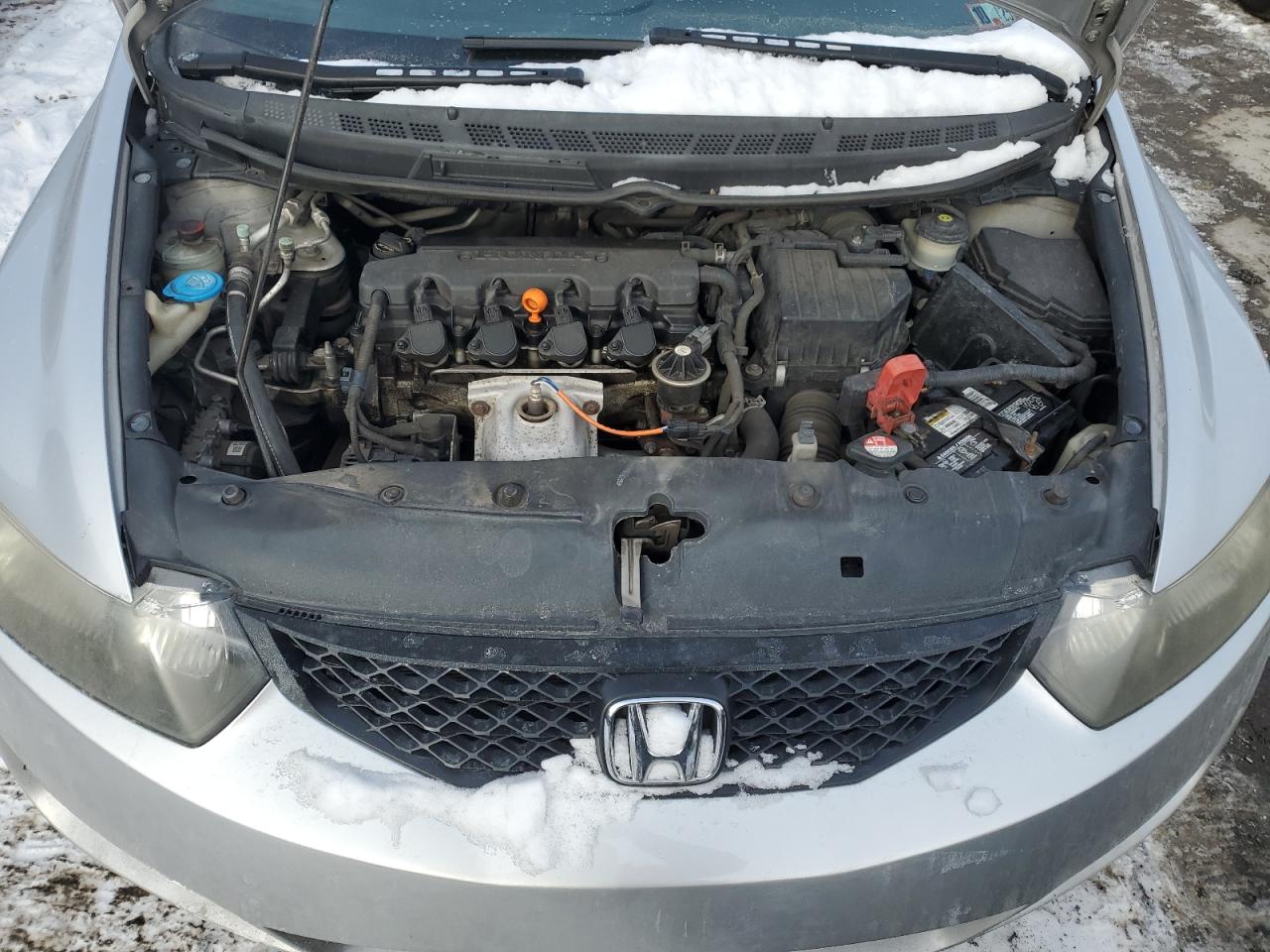 2009 Honda Civic VIN 2HGFG12829H504543 Copart auction photo, rear end damage thumbnail 11
