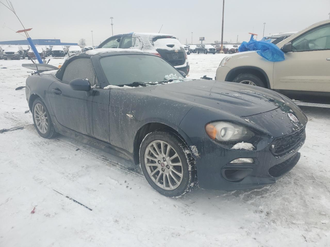 2018 Fiat 124 Spider VIN JC1NFAEK0J0134557 Copart auction photo, front end / all over damage thumbnail 4