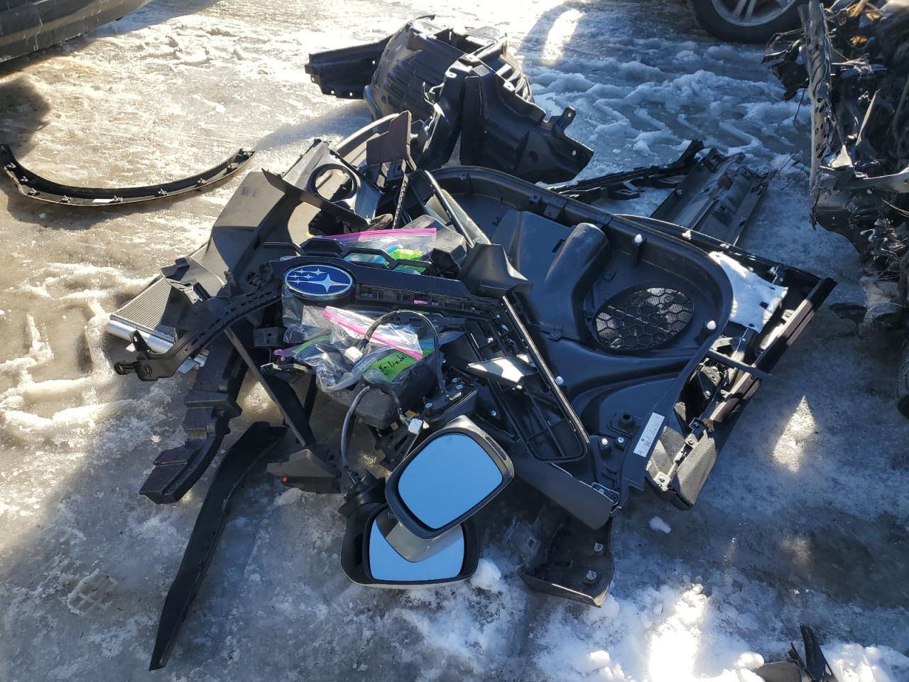 2019 Subaru XV VIN JF2GTAEC9KH222458 Copart auction photo, front end damage thumbnail 13