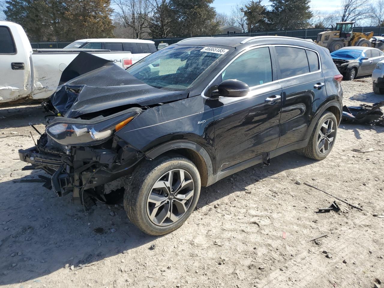 2021 KIA Sportage VIN KNDPNCAC1M7845334