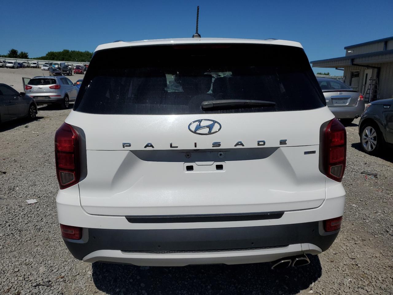 2020 Hyundai Palisade VIN KM8R2DHE5LU137856 Copart auction photo, front end damage thumbnail 6