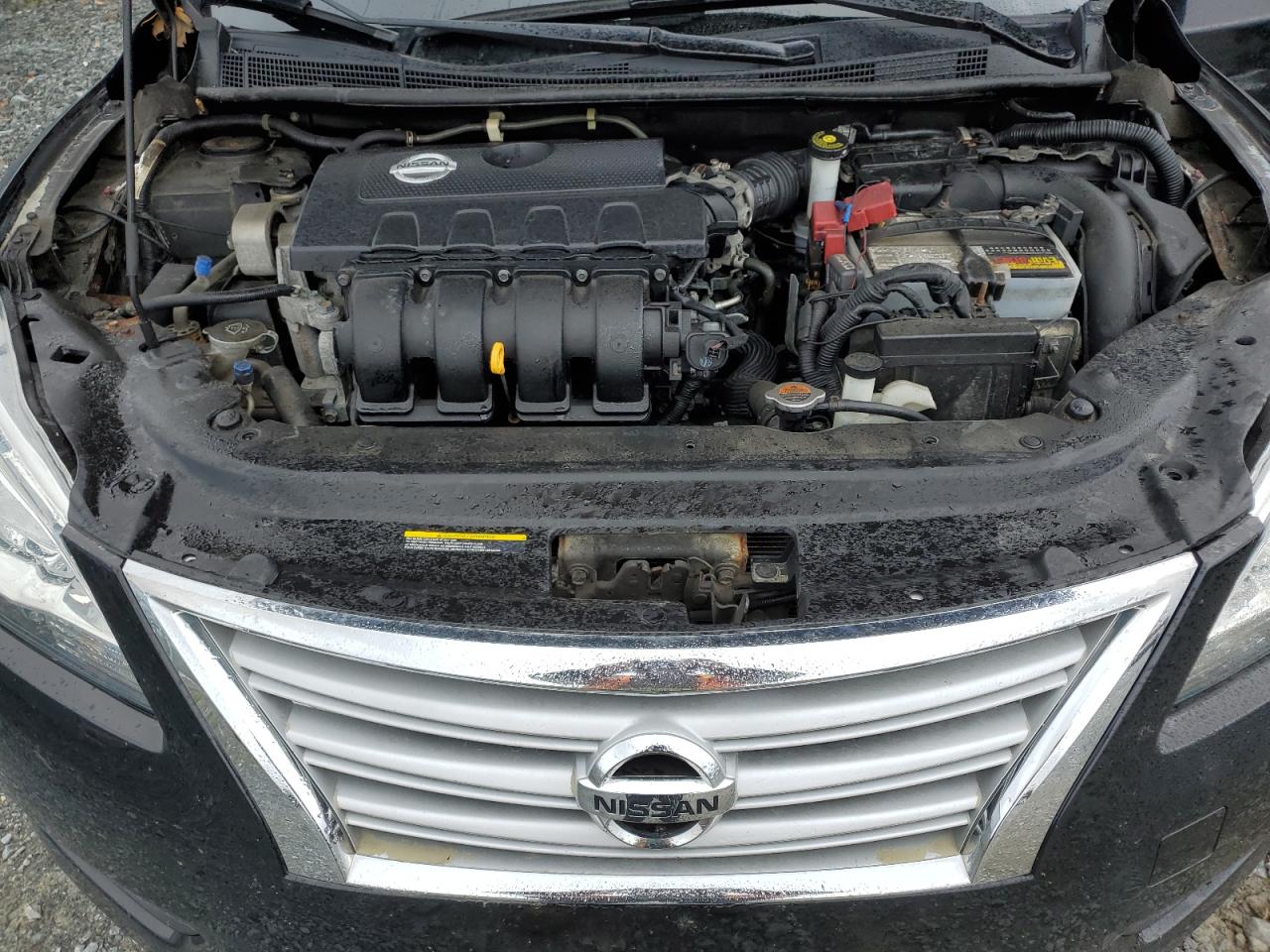 2014 Nissan Sentra VIN 3N1AB7AP7EL663369 Copart auction photo, rear end damage thumbnail 11