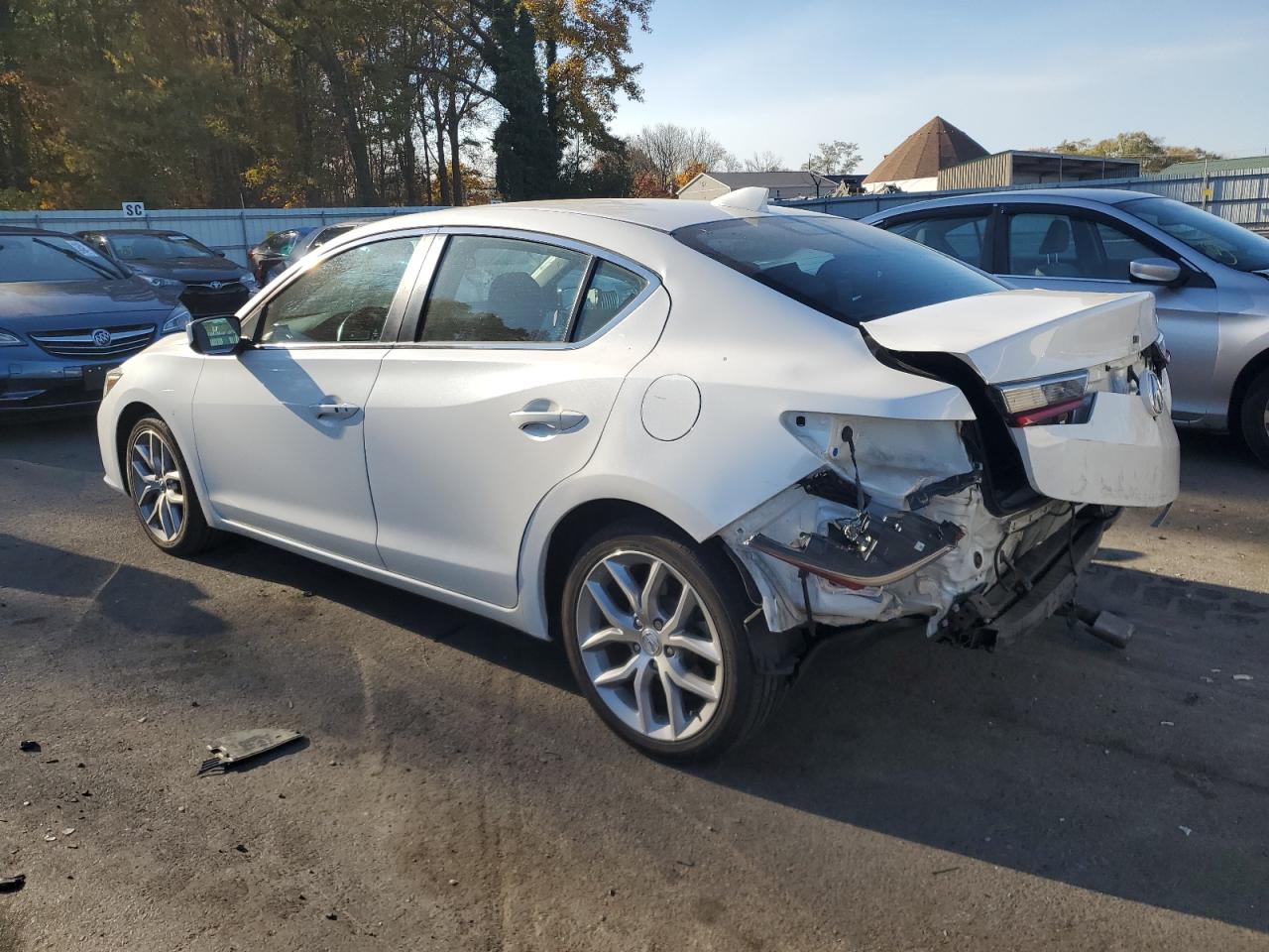 2021 Acura ILX VIN 19UDE2F32MA007971 Copart auction photo, rear end damage thumbnail 2