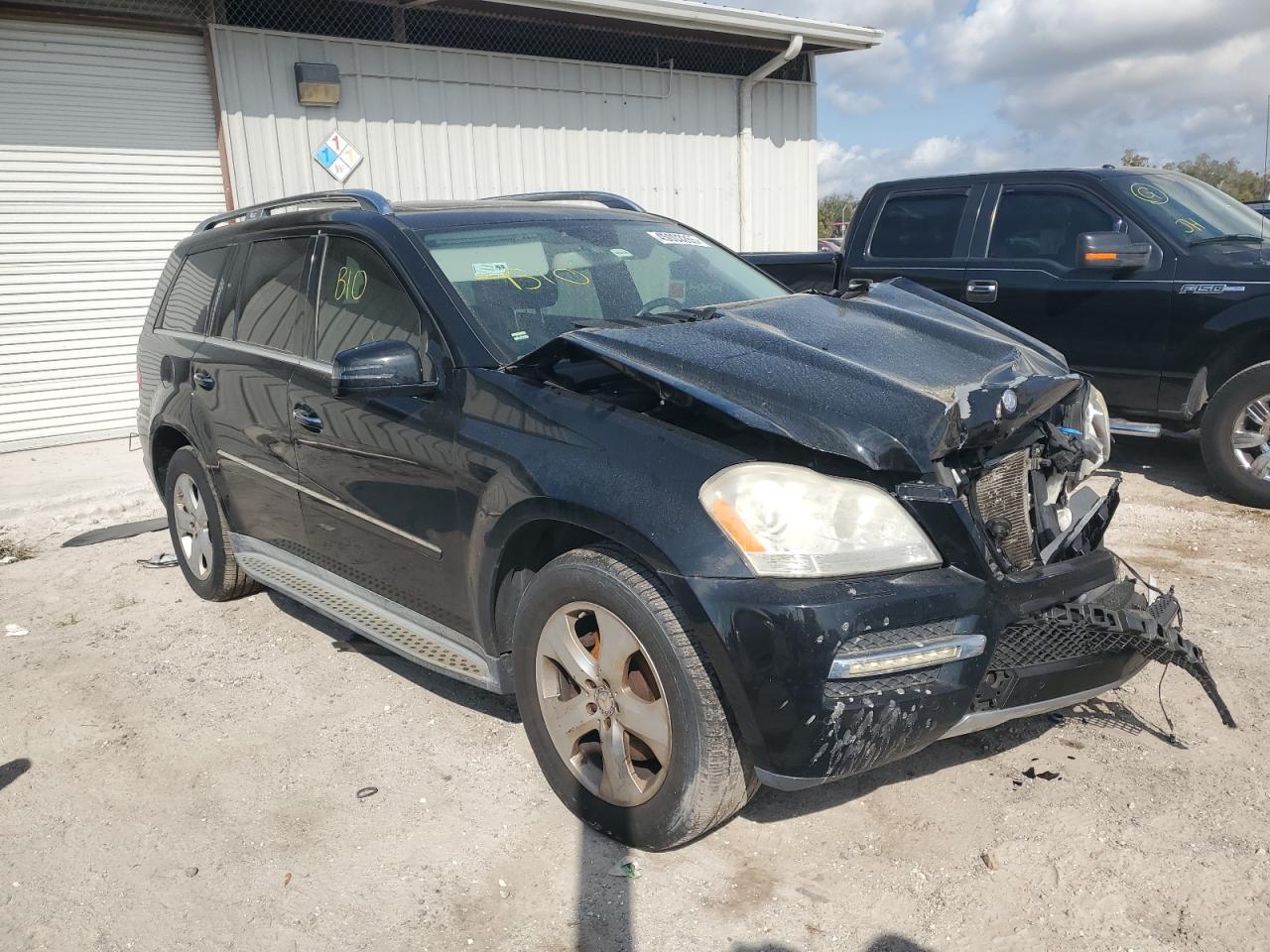2012 Mercedes-Benz GL-klasse VIN 4JGBF7BE1CA794803 Copart auction photo, front end damage thumbnail 4