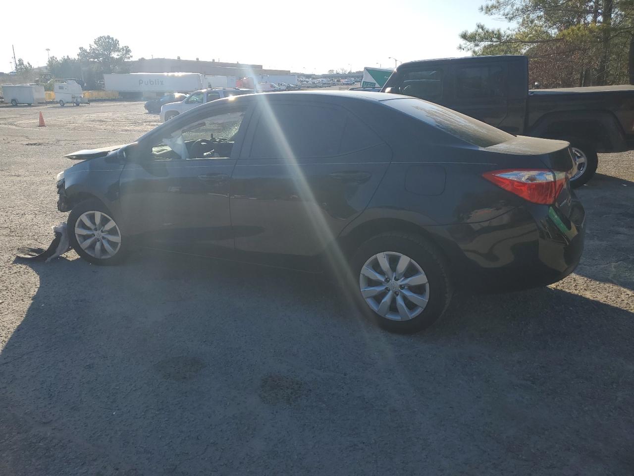 2016 Toyota Corolla VIN 5YFBURHEXGP513807 Copart auction photo, front end damage thumbnail 2