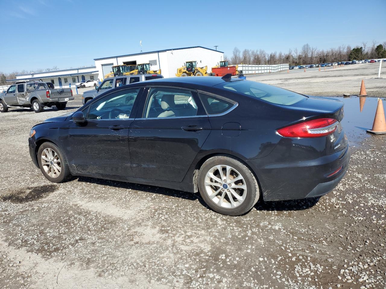 2019 Ford Fusion VIN 3FA6P0HD0KR159526 Copart auction photo, all over damage thumbnail 2