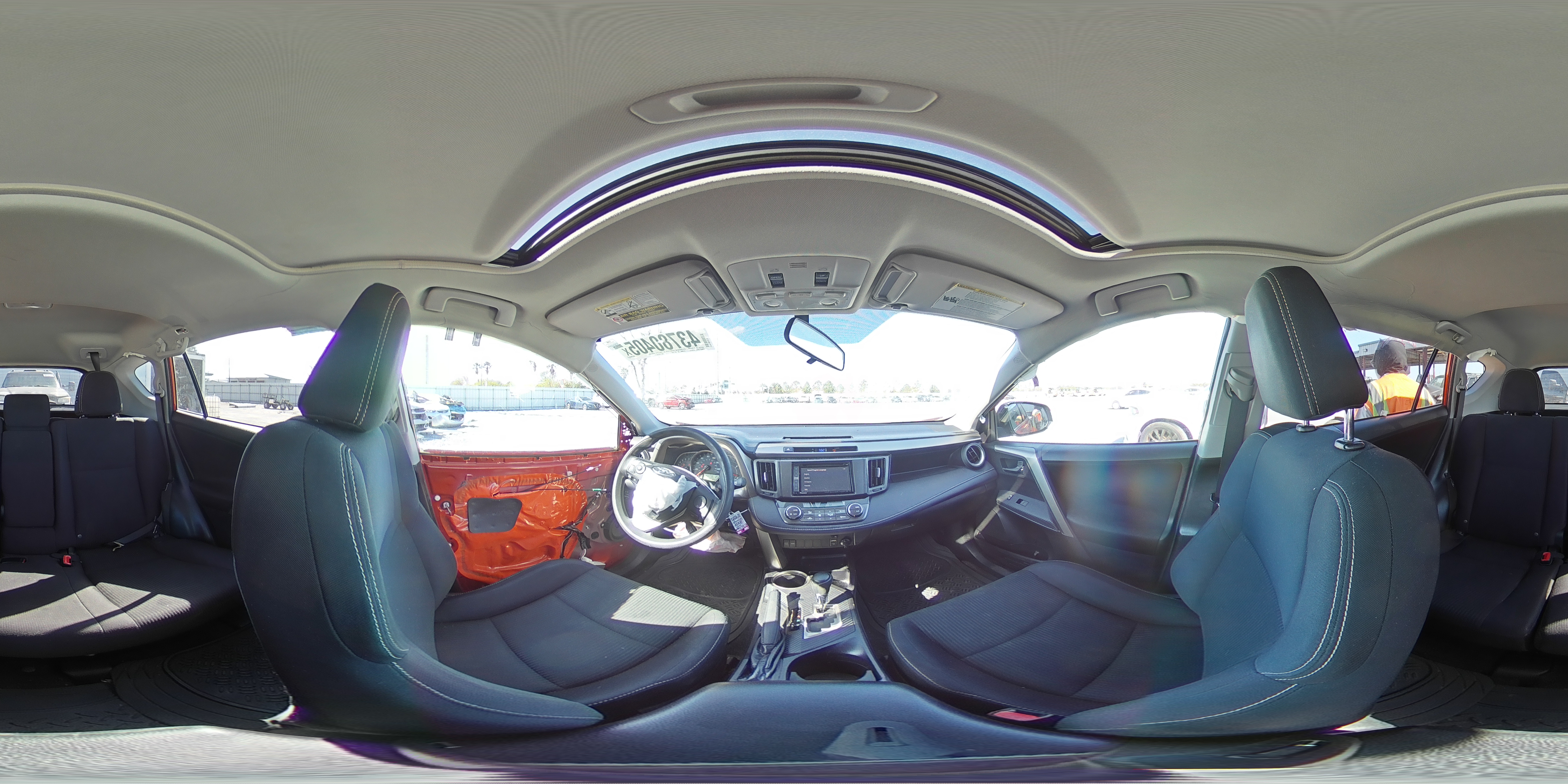 2015 Toyota RAV 4 VIN 2T3RFREV2FW235129 Copart auction photo, front end damage thumbnail 16
