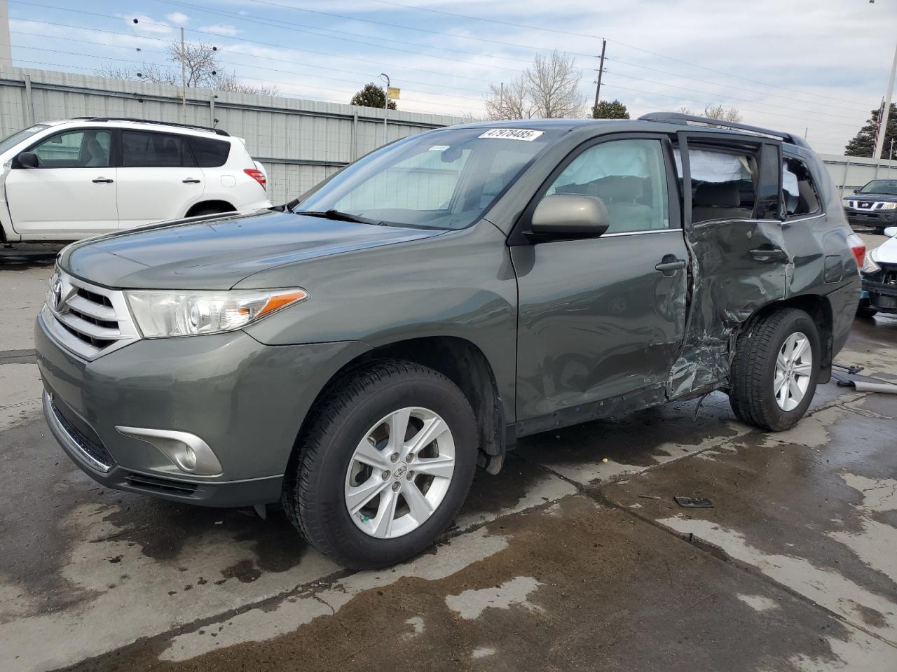 2012 Toyota Highlander VIN 5TDBK3EH0CS170590