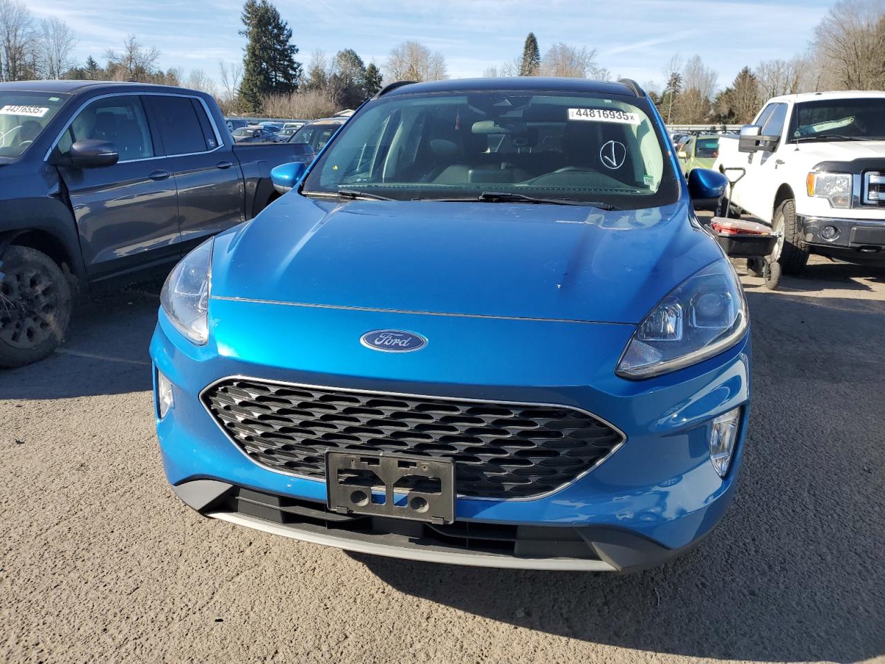 2021 Ford Escape VIN 1FMCU9H9XMUB02165 Copart auction photo, rear end damage thumbnail 5