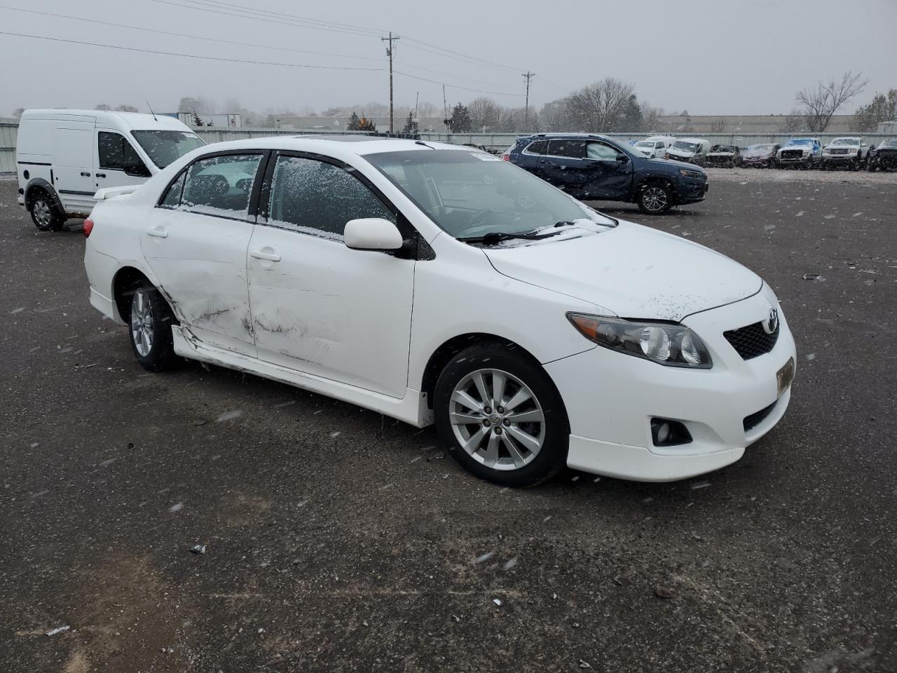 2010 Toyota Corolla VIN 2T1BU4EE5AC440330 Copart auction photo, side damage thumbnail 4