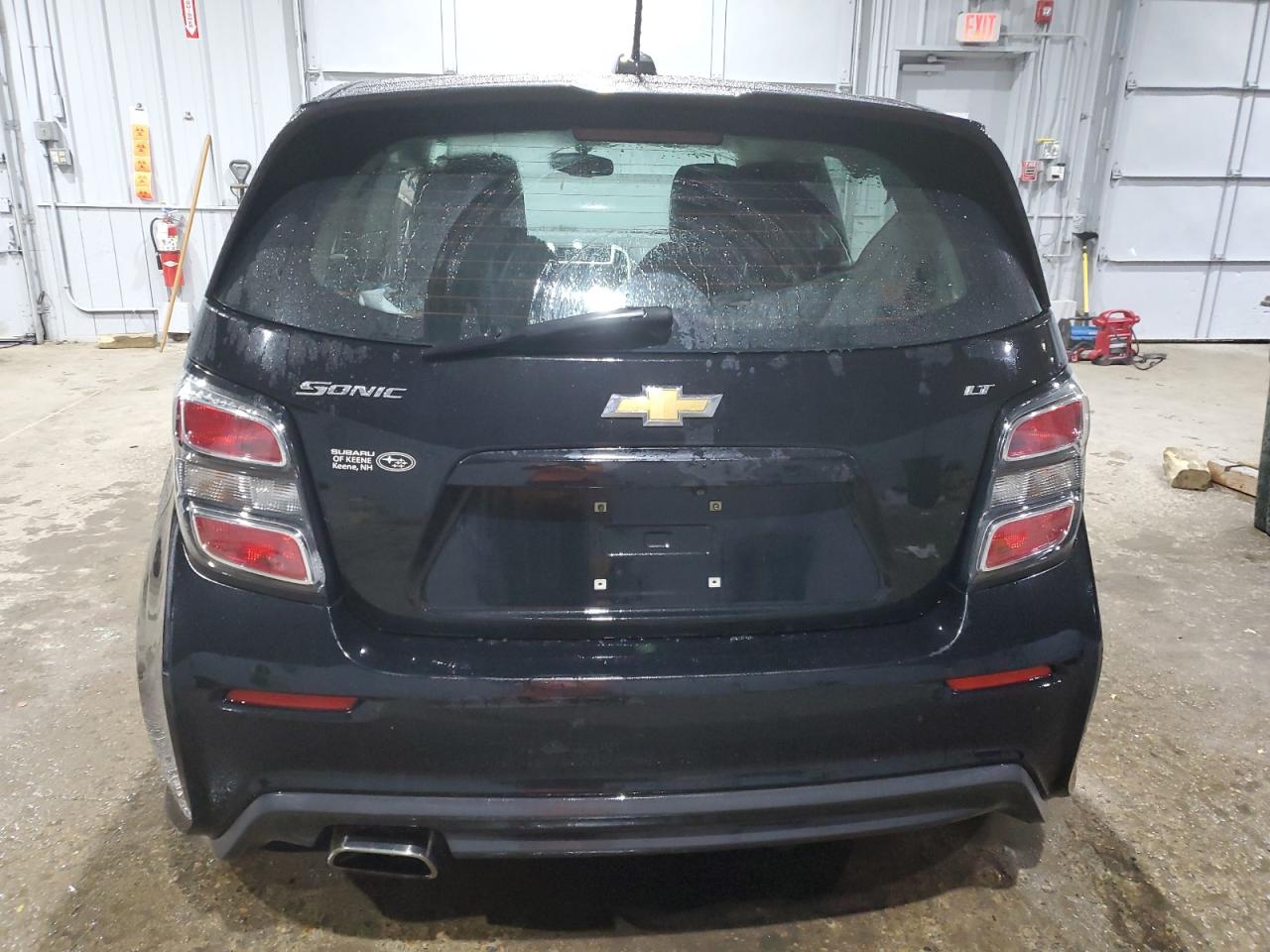 2017 Chevrolet Sonic VIN 1G1JD6SH4H4135140 Copart auction photo, side / minor dent/scratches damage thumbnail 6