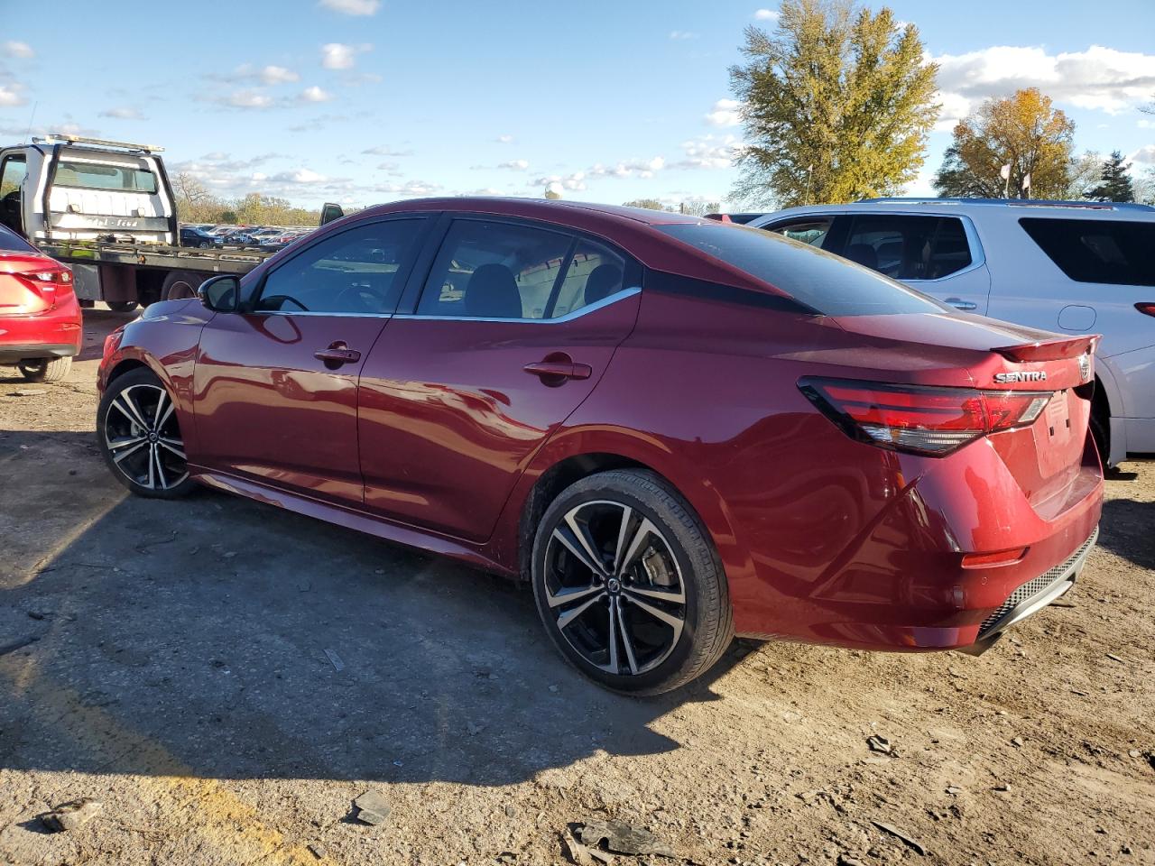 2022 Nissan Sentra VIN 3N1AB8DV5NY254547 Copart auction photo, mechanical damage thumbnail 2