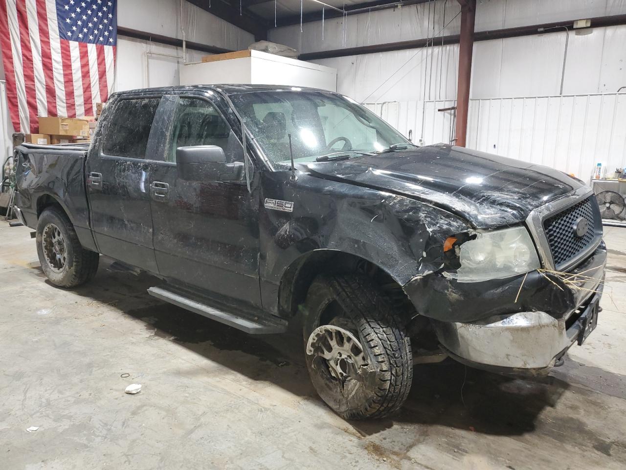 2008 Ford F-150 VIN 1FTPW14V98FC09500 Copart auction photo, rollover damage thumbnail 4