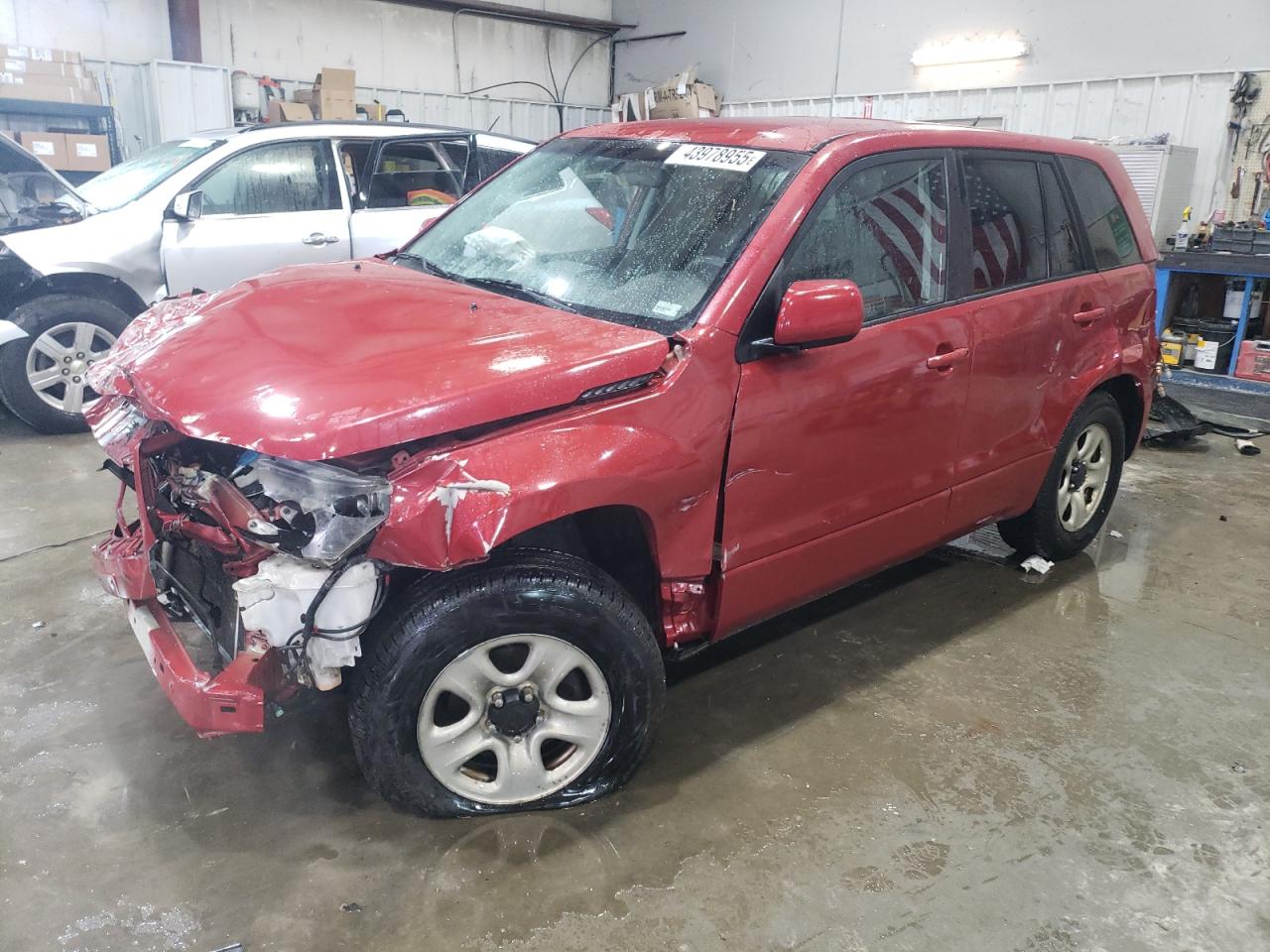 2011 Suzuki Grand Vitara VIN JS3TD0D25B4102081 - Copart auction photo
