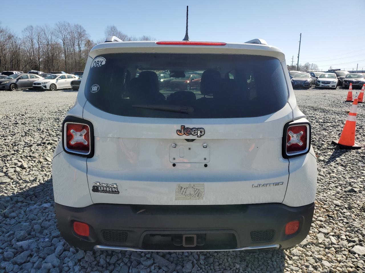 2015 Jeep Renegade VIN ZACCJBDT4FPC43808 Copart auction photo, side / front end damage thumbnail 6