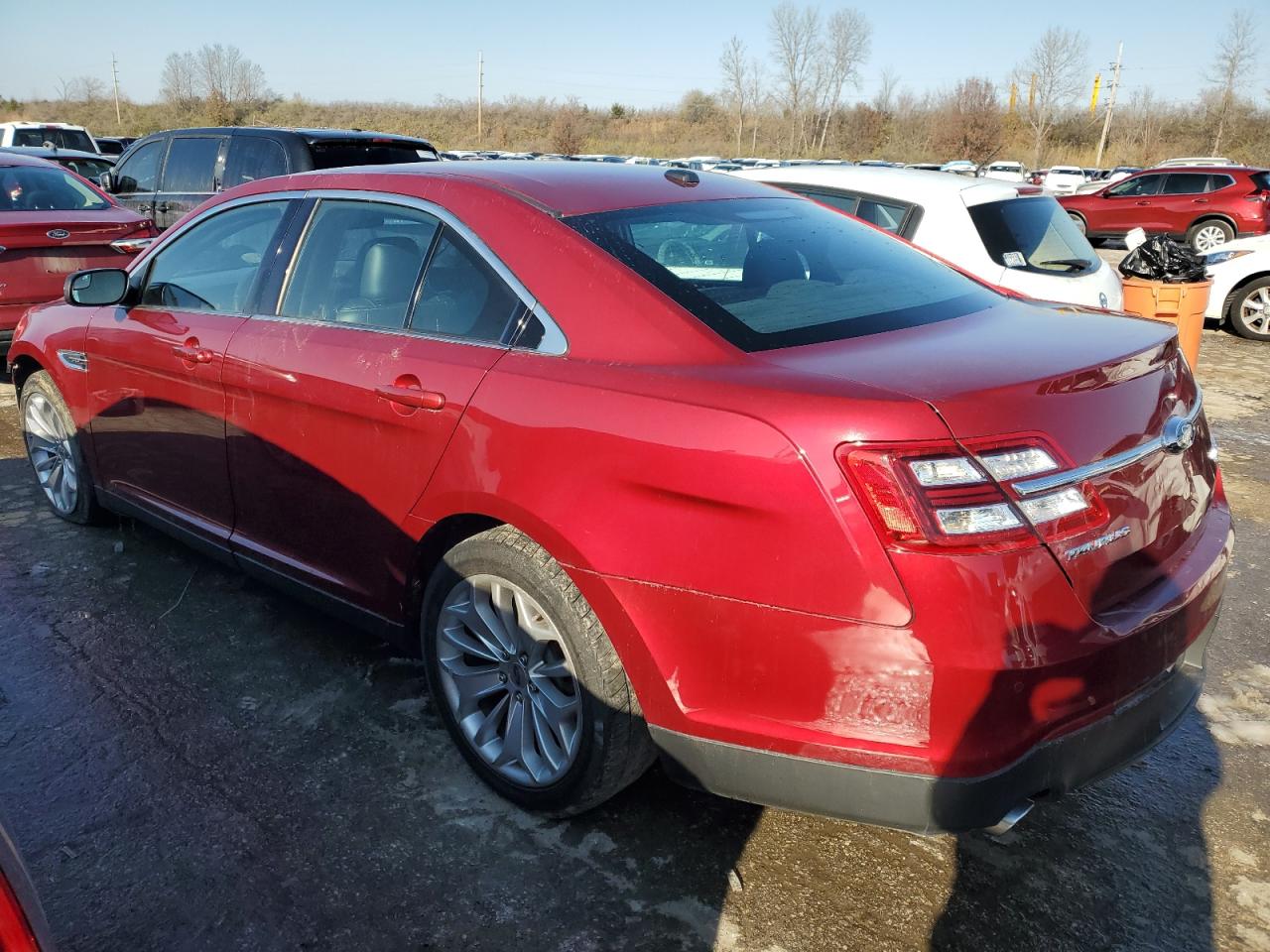 2016 Ford Taurus VIN 1FAHP2F83GG110829 Copart auction photo, front end damage thumbnail 2