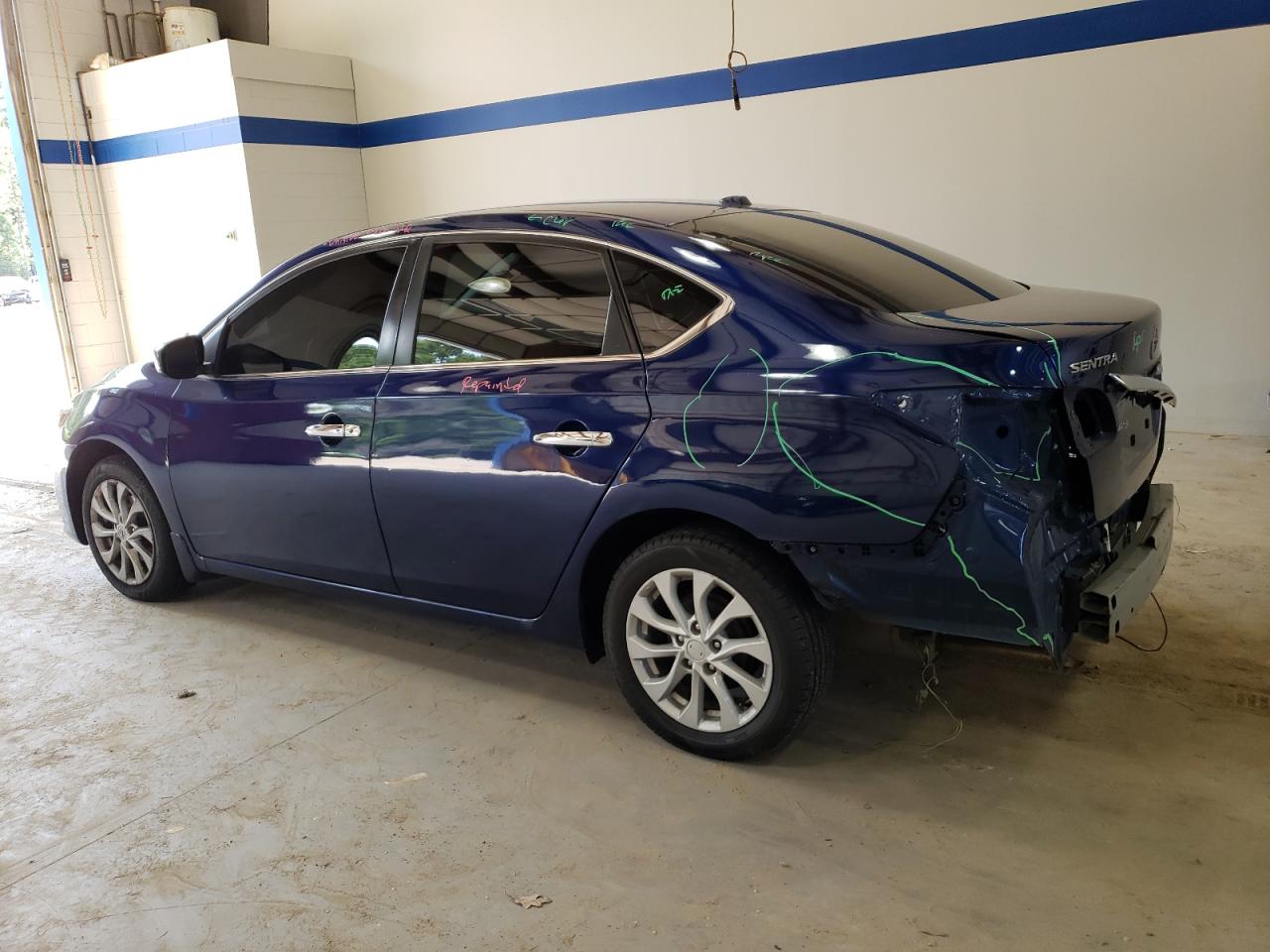 2019 Nissan Sentra VIN 3N1AB7AP1KY363826 Copart auction photo, rear end damage thumbnail 2
