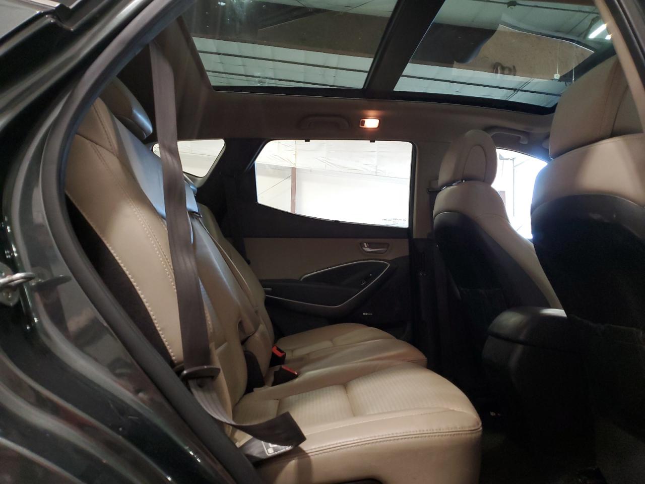2014 Hyundai Santa Fe VIN 5XYZU3LBXEG192989 Copart auction photo, side damage thumbnail 11